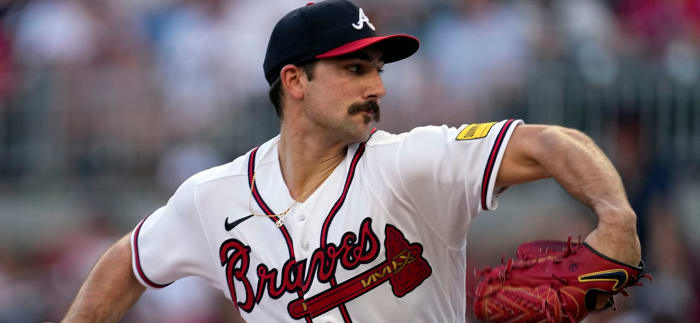Spencer Strider leads the majors in strikeouts with 155. (Atlanta Braves)